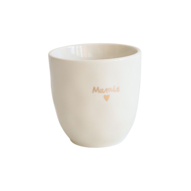 Tasse à café mamie cœur doré - image 1