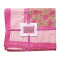 Nappe block print rose - Paraty - image 1