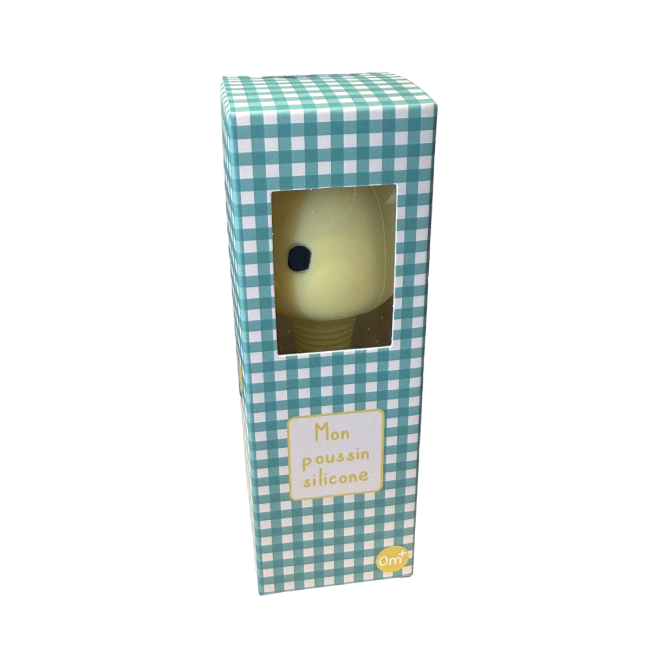 Hochet Poussin jaune en silicone - image 2