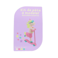 Kit créatif pâte à modeler autodurcissante - Licorne Trottinette - image 1