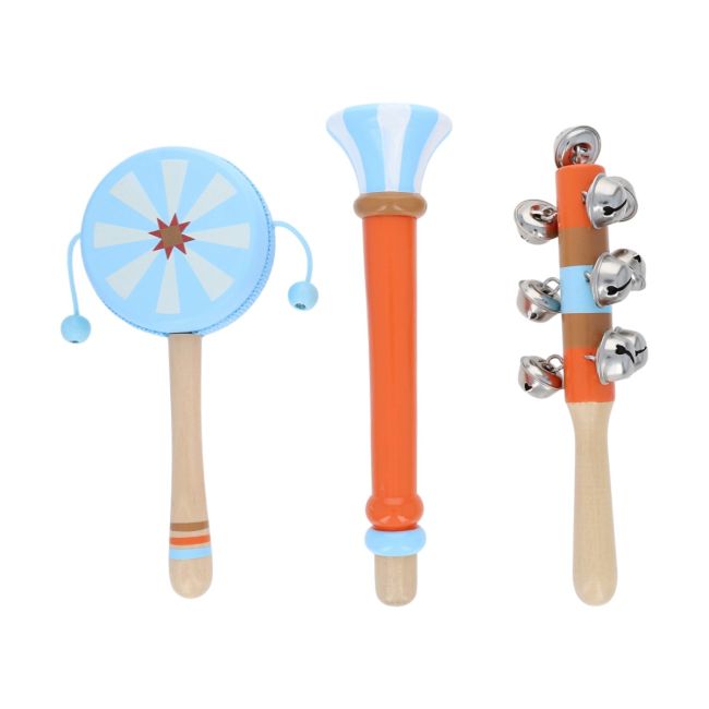 Set de 4 instruments de musique en bois - image 2