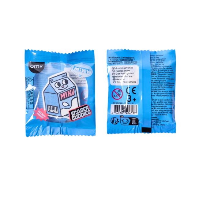 Gomme en forme de bouteille de lait Miky - image 2