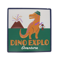 Plaque décorative en métal T-Rex - image 1
