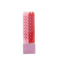 Lot de 2 bougies coeurs rose et rouge - image 1