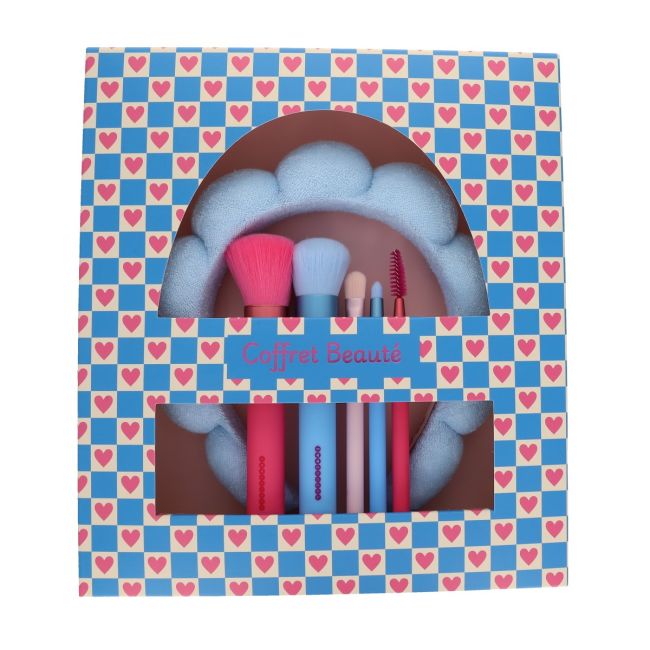 Set maquillage enfant avec pinceaux et serre-tête - Marguerite - image 1