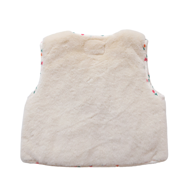 Gilet sans manche fausse fourrure 18-36 mois - Dans la ferme - image 3
