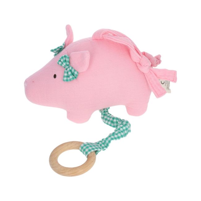 Peluche musicale cochon - Dans la ferme - image 2