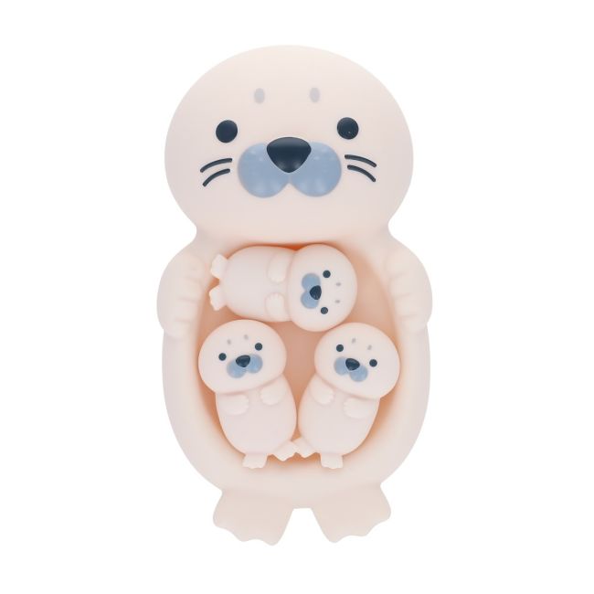 Jeux de bain famille phoque - Conte Inuit - image 1