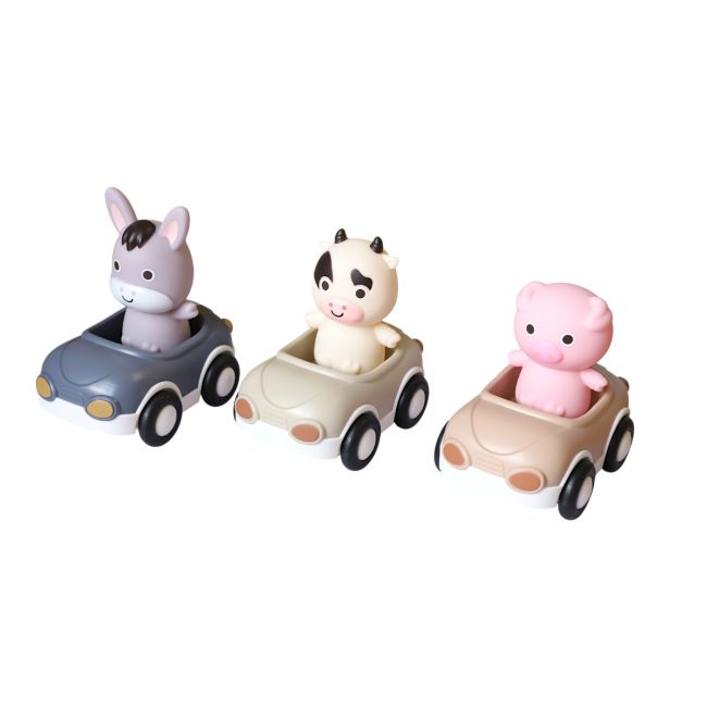 La course des animaux de la ferme  En voiture  - image 1