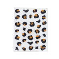 Set de 2 planches de stickers réfléchissants léopard - image 1