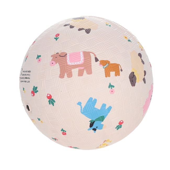 Petit ballon motifs animaux 12 cm - Dans la ferme - image 3