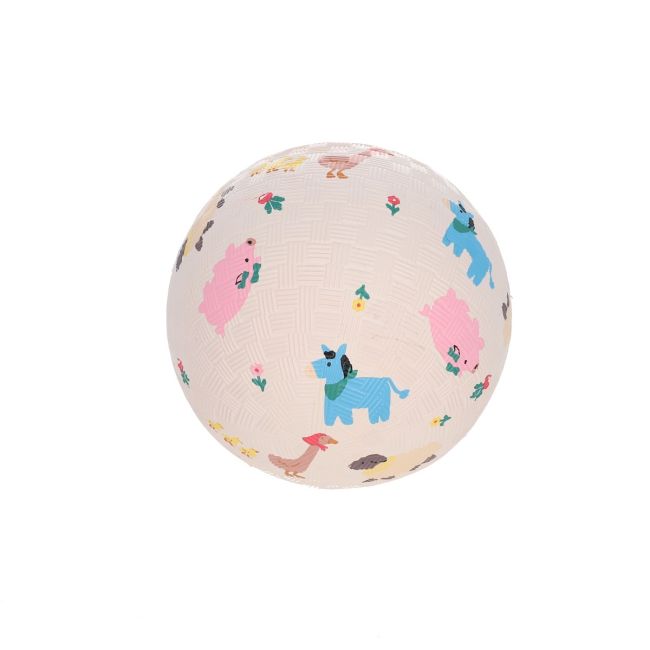 Petit ballon motifs animaux 12 cm - Dans la ferme - image 2