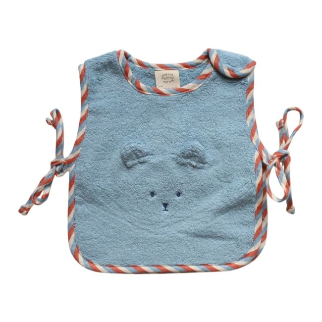 Bavoir tablier éponge bleu ours - Conte Inuit - image 1