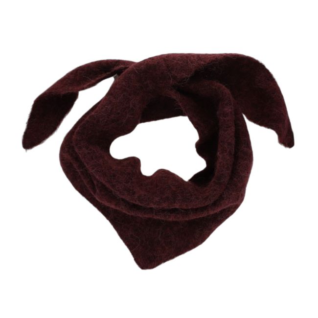 Bandana écharpe prune - Carmina - image 1
