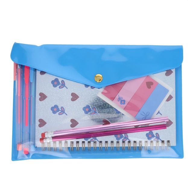 Set de papeterie carnet et crayons - Marguerite - image 1
